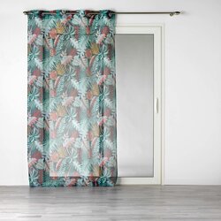 Douceur d intérieur PANNEAU A OEILLETS 140 x 240 CM VOILE SABLE IMPRIME JACALA BLEU Multicolour Cijene