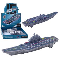 Military Aircraft Carrier Drive Lights Sounds 24 cm Cene
