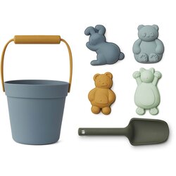 Liewood igraći set za plažu dante classic blue multi mix Cijene