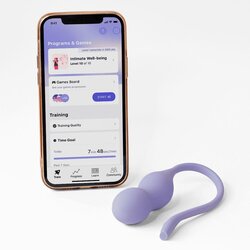 Perifit Care+ Pelvic Floor Trainer App Controlled Lilac Cene
