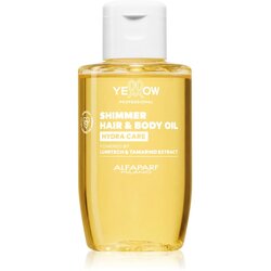 Yellow Professional Hydra Care Shimmer Hair & Body Oil vlažilno olje za vse tipe las 100 ml Cene