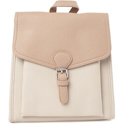 Shelvt Light beige women's backpack Cene