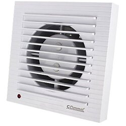 Commel ventilator Fi 100mm 12W 130m3 34db zaklopka tajmer C420-102 Cene