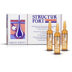 Dikson structur fort 10x12ml – ampule za beživotnu i oštećenu kosu Cene