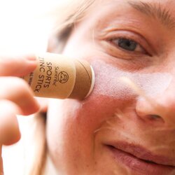 Suntribe Naturkosmetik sports zinc stick lsf 30 - original white Cene