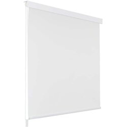 vidaXL Rolo senčilo za tuš 80x240 cm bele barve Cene
