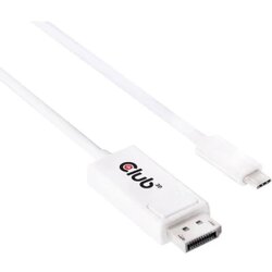 Club3d USB-C® / DisplayPort adapterski kabel USB-C® vtič\, DisplayPort vtič 1.20 m bela CAC-1517 DisplayPort kabel, (20418969) Cene