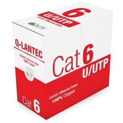 Q-LANTEC A-LAN KIU6PVC305Q networking cable 305 m Cat6 U /UTP (UTP) Grey Cene