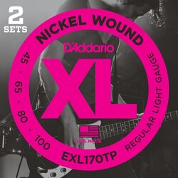 Daddario EXL170TP 45-100 žice za bas 2-pak Cene