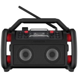 PerfectPro RockPro radio za gradilište DAB+ (1012), UKW (1014) AUX, Bluetooth®, USB funkcija punjenja baterije, zaštićeno protiv prskanja, otporan na prašinu, otporan na udarce, funkcija alarma, m... Cene