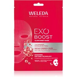 Weleda Exo Boost sheet maska za blistav ten za učvršćivanje kože lica 20 ml Cene