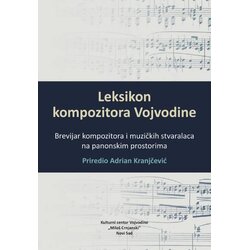 Kulturni centar Vojvodine „Miloš Crnjanski“ Adrian Kranjčević - Leksikon kompozitora Vojvodine Cene