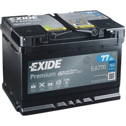 Exide akumulator 12V 77Ah 760A premium desno+ Cene