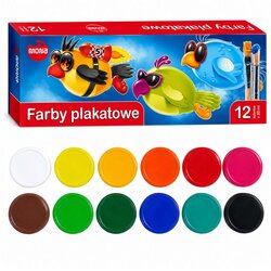 Mona Boje za školske plakate 12 boja x 20 ml Cene