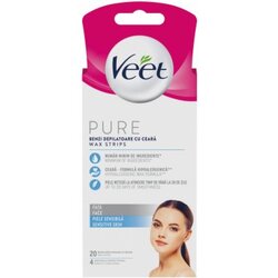 Veet trake za depilaciju lica pure 20/1 Cene