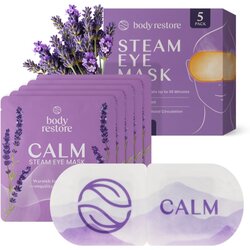 Body Restore Steam Eye Mask Lavender maska za područje oko očiju s mirisom lavande 5 kom Cene