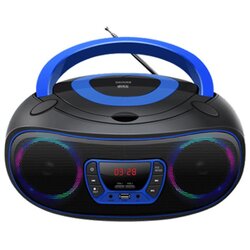 Denver UKW CD radio TCL-212BT AUX, CD, USB, Bluetooth Svjetlo raspoloženja Plava boja Cene