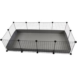CC Modular cage 4x2 145 x 75 cm silver Cene