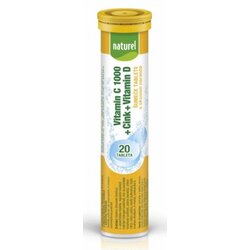 Naturel šumeće tablete vit.c 1000MG+CINK+VIT.D 80G Cene