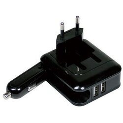 Mediacom Punjač Dual + auto punjač – M-USBCHCC2 Cene