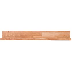 Interia Home & Living Polica za slike od hrastovine u prirodnoj boji 60 cm Kalle - Cene
