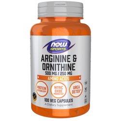 Now Foods Arginin in ornitin NOW (100 kapsul) Cene
