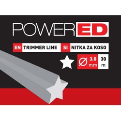 POWERED Nitka za koso Powered (30 m, debelina: 3,0 mm, zvezdasta) Cene