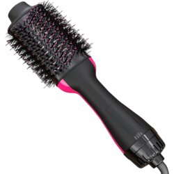 Frilla električna krtača za sušenje ravnanje oblikovanje in volumen las; črno-roza 2v1 | styloom, (21297861) Cene