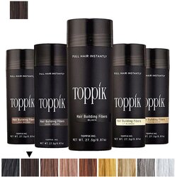 Toppik vlakna za kosu, Dark Brown / Tamno smeđa (velika 27,5 g, do 50 nanosa) Cene