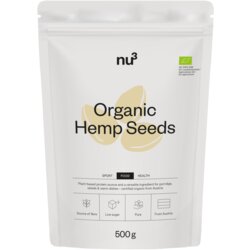 nu3 Bio Hemp Seeds - 500 g Cene