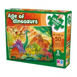 KS Games Igračka puzzle jumbo Dinosaurusi JP31012 68x48cm 50 dijelova Cene