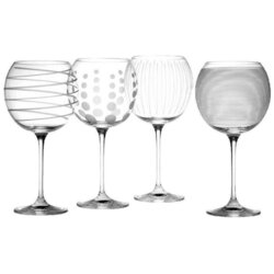 Mikasa Dekoracija za zabave Set de 4 verres à ballons Cheers pisana Cene