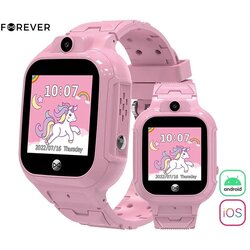 Forever Kids See Me! 3 KW-320 dječji pametni sat 4G GPS, rozi Cene