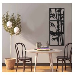 WALLXPERT Set zidnih ukrasa MT-004, 49x124 cm, 1,5 mm, 3 komada, crna Cijene
