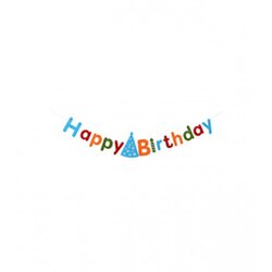 KOOISTRA Baner čestitka zastavice 2m Happy Birthday 264070 Cene