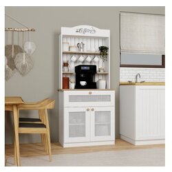 Hanah home Lucas 1600-148 White Coffee Stand Cene