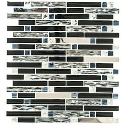 Mix Mozaik ploščice Crystal Mix XCM GV878 (29,8 x 33,8 cm, črna, sijaj) Cene