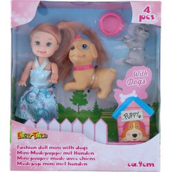 Eddy Toys MODNA LUTKA MINI SA PSOM Cene