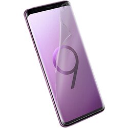 forcell Galaxy S9 Ukrivljena zaščita zaslona Latex Ultra-tanka Transparent, (20524633) Cene