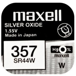 Maxell Baterija SR44W, 1 kos Cene