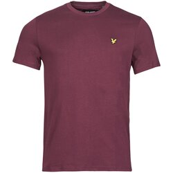 Lyle & Scott Majice s kratkimi rokavi ROBINA Rdeča Cene