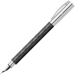Nalivpero AMBITION RHOMBUS (F) FABER CASTELL 148921 CRNO Cene