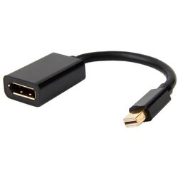 E-green adapter mini display port (m) - display port (f) crni Cene