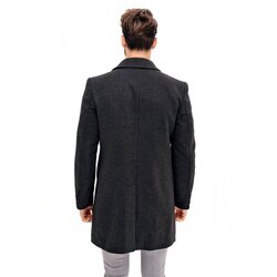 Dewberry Muški kaput PLT8365 crna | siva Cene