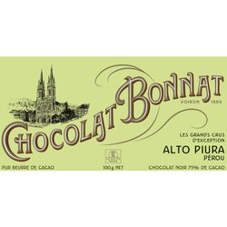 Bonnat Alto Piura Peru 75% 100g Cene