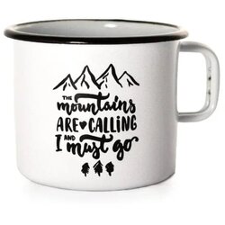 Cuckoo Cups EMAJLIRAN LONČEK ‘MOUNTAINS ARE CALLING’ Cene