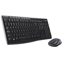 Logitech Wireless tastatura i mis MK270 Black Cene