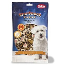 Nobby starsnack duo heart mix – 200 g Cene