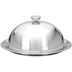 Excellent Houseware Jeklen servirni pladenj s senčnikom 24x10 cm, (5000009912) Cene