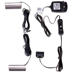 Mömax Set Osvetlitve Steklenih Polic Led Glasboden Clips Cene